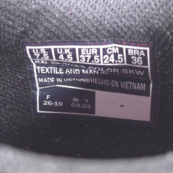 Skechers Ultra Go Run Athletic Running Lace Up Shoe Womens Size 7.5 128269 Black - Picture 7 of 9